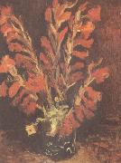 Vincent Van Gogh Vase wiht Red Gladioli (nn04) Spain oil painting artist